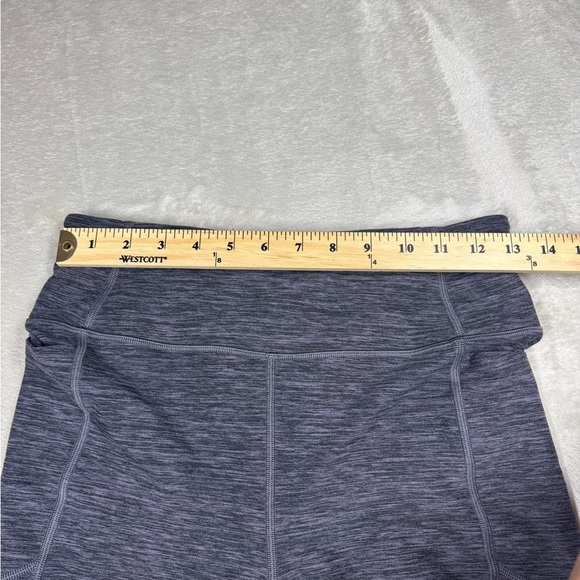 Victoria’s Secret Heather Purple Grey Athletic Leggings Size 10 - Picture 7 of 15